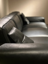 Load image into Gallery viewer, ITALIAN MINIMALIST STYLE BIG BLACK COW SOFA VJ2-2359 SOFA