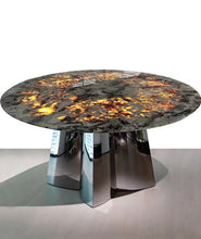 Load image into Gallery viewer, Luxury Natural Stone Dining Table
