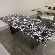 Load image into Gallery viewer, Marble Top Dining Table