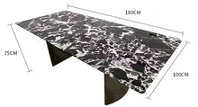 Load image into Gallery viewer, Marble Top Dining Table