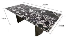 Load image into Gallery viewer, Marble Top Dining Table