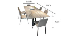Load image into Gallery viewer, Luxury Natural Stone Dining Table