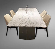 Load image into Gallery viewer, Marble Top Dining Table