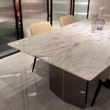 Load image into Gallery viewer, Marble Top Dining Table