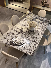 Load image into Gallery viewer, Marble Top Dining Table