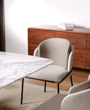 Load image into Gallery viewer, Fil Noir DINING CHAIR