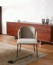 Load image into Gallery viewer, Fil Noir DINING CHAIR