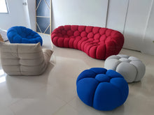 Load image into Gallery viewer, Round Ottoman