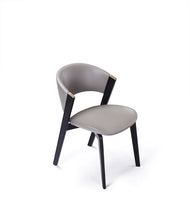 Load image into Gallery viewer, MINIMALIST ITALIAN LEATHER DINING CHAIR HB3-1908 DINING CHAIR
